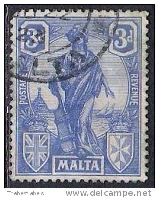 MALTA 1922 LOT - Malte (...-1964)