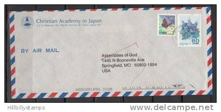 Japan Lot 397  Very Scarce Missionary Usage  Cover - Enveloppes