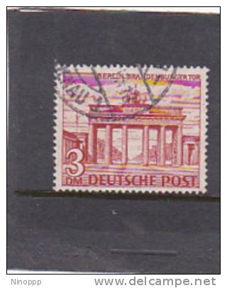 German Berlin 1949 Brandenburg Gate Used - Used Stamps