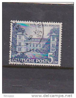 German Berlin 1949 Tegel Schloss Used - Used Stamps