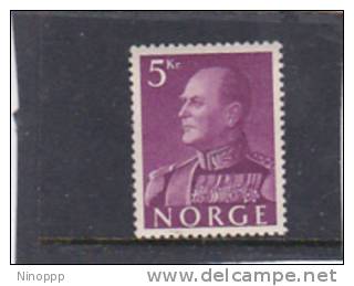 Norway 1958  King Olav V  5K MNH - Unused Stamps