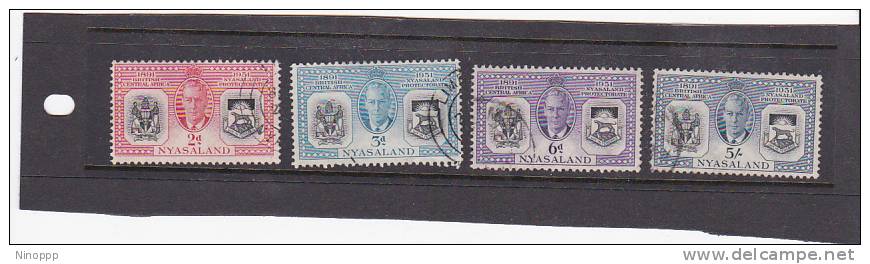 Nyasaland 1951 Diamond Jubilee Used - Other & Unclassified