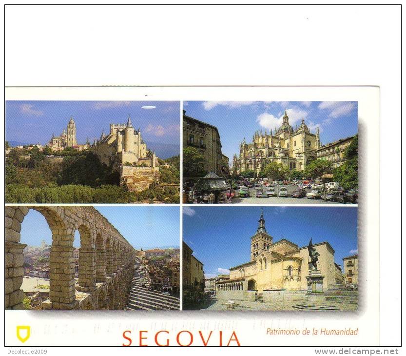 ZS28057 Spain Segovia Multiviews Used Perfect Shape Back Scan At Request - Segovia