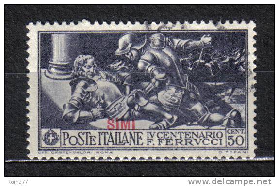 AP614 - EGEO SIMI , Ferrucci Il 50 Cent N. 14 - Ägäis (Simi)