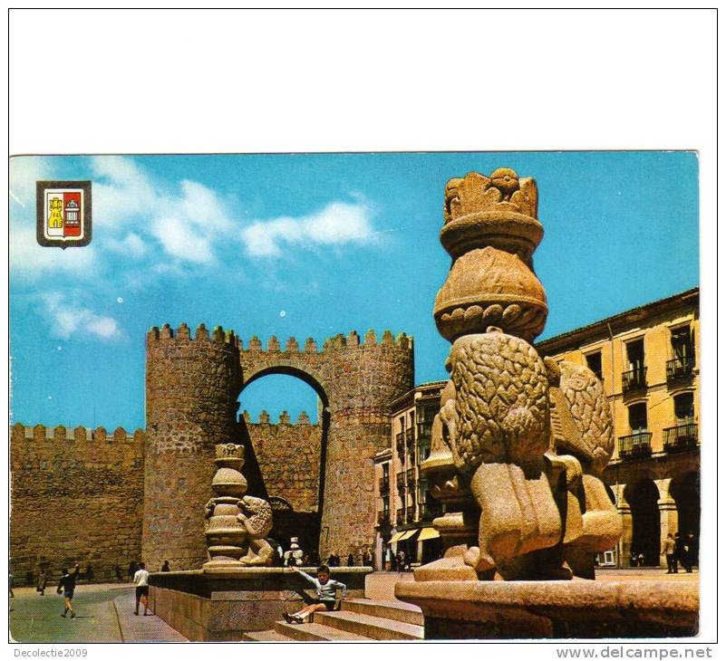 ZS28064 Spain Avila St Theresa Of Jesus Square Not Used Perfect Shape Back Scan At Request - Ávila