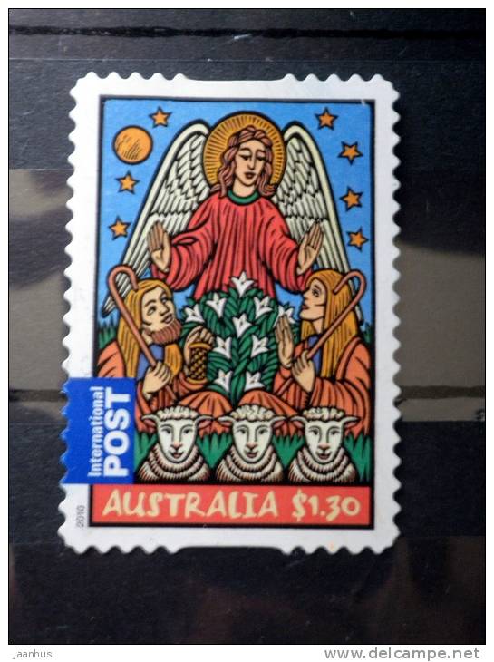 Australia  - 2010 - Mi.nr.3502 - Used - Christmas Mary, Jesus And The Magi - Self-adhesive - Gebraucht