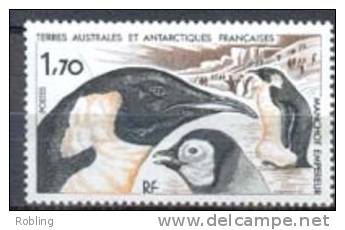 T.A.A.F. French Antarctic 1985, Penguin, Antarctic, Michel 196, MNH 16976 - Pinguini