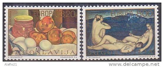 EUROPA  - YOUGOSLAVIE 1975 - Yvert N° 1479/1480 - NEUFS SANS CHARNIERE - 1975