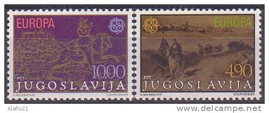 EUROPA  - YOUGOSLAVIE 1979 - Yvert N° 1663/1664 - NEUFS SANS CHARNIERE - 1979