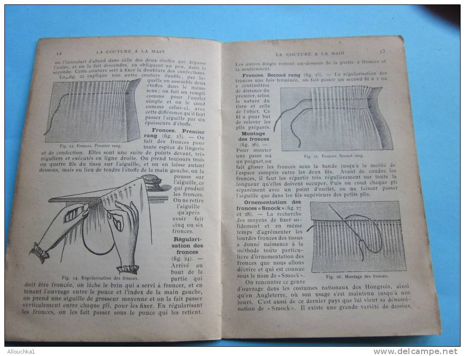 la couture à la main, planchera broderie au point plat sur velours,Loisirs créatifs:bibliothèque D.M.C.