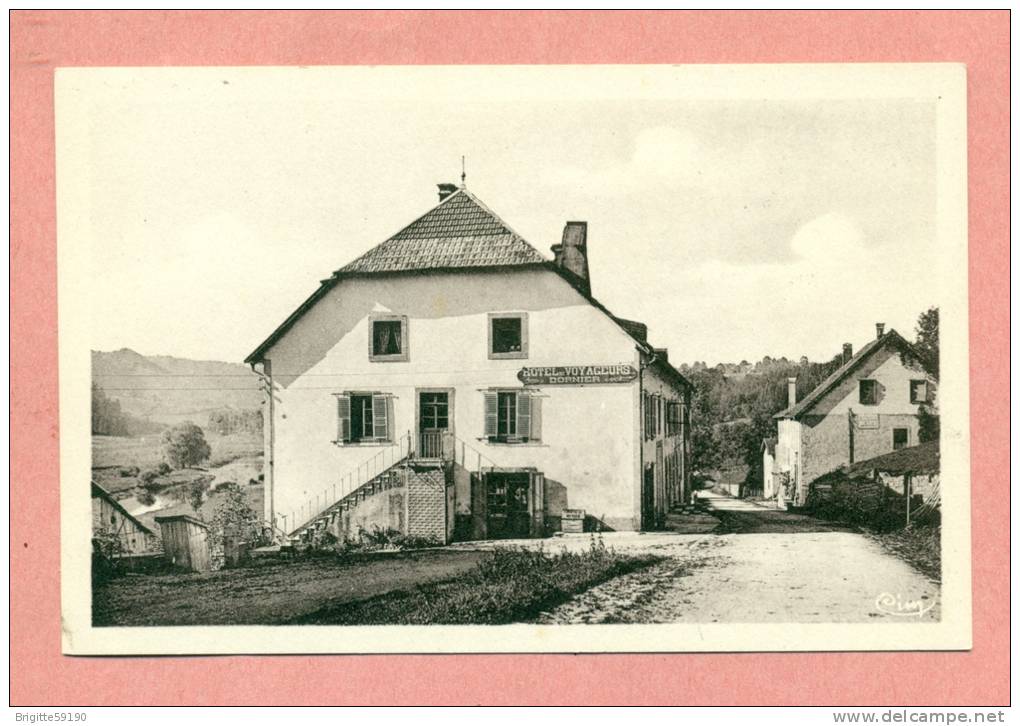 CPA - 25 - MONTBENOIT -  HÔTEL DES VOYAGEURS / DORNIER  - - Autres & Non Classés