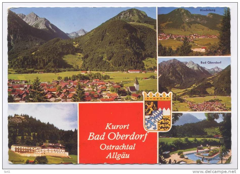 1081.  - Kurort  Bad Oberdorf - Ostrachtal - Allgau - 1969 - Hindelang