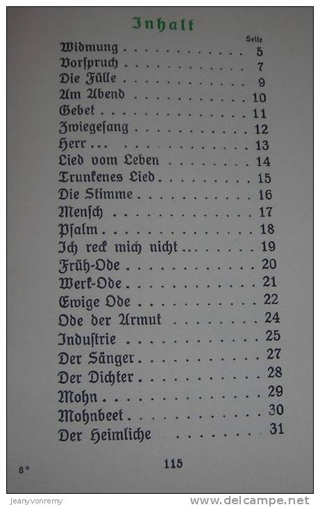 HEIMKEHR - Par HERMANN CLAUDIUS - 1925. Avec Un Envoi De L´auteur. - Livres Dédicacés