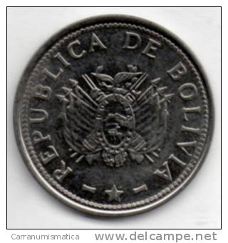 BOLIVIA 50 CENTAVOS 2008 - Bolivia