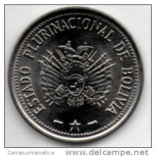 BOLIVIA 50 CENTAVOS 2010 - Bolivia