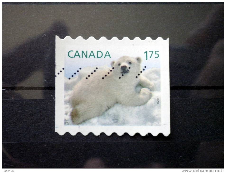 Canada - 2011 - Mi.nr.2685 - Used - Animal Babies - Polar Bear - Self-adhesive - Oblitérés