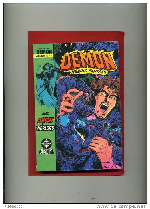 DEMON HEROIS FANTASY 1986 ALBUM NUMERO 4 PETITS FORMATS RELIES JANVIER 1986 ET MARS 1986 - Demon