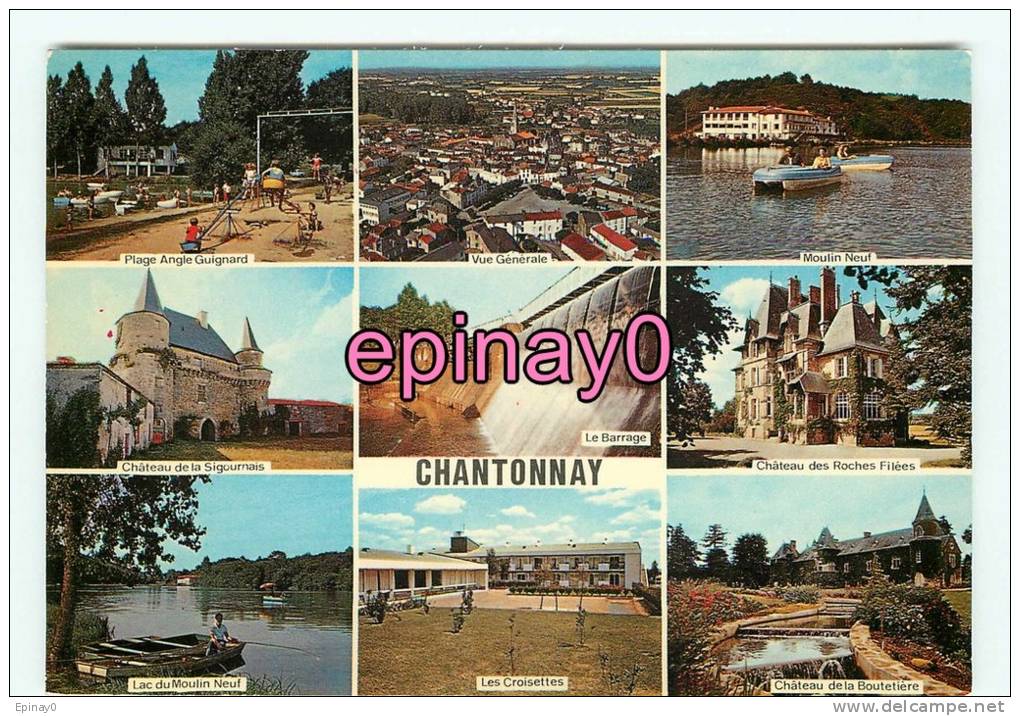 Br - 85 - CHANTONNAY - Multivues - édit. Artaud - - Chantonnay