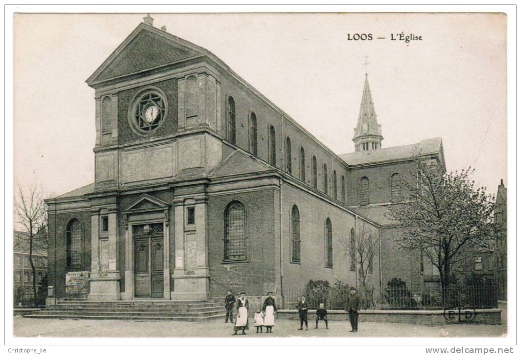 CPA Loos (Lille) L'Eglise (pk4431) - Loos Les Lille