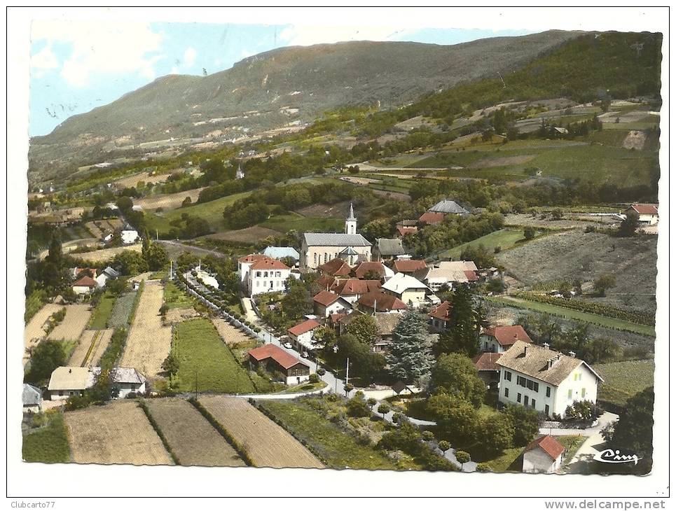 Ruffieux (73) : Vue Aérienne Générale En 1950  PHOTO VERITABLE. - Ruffieux