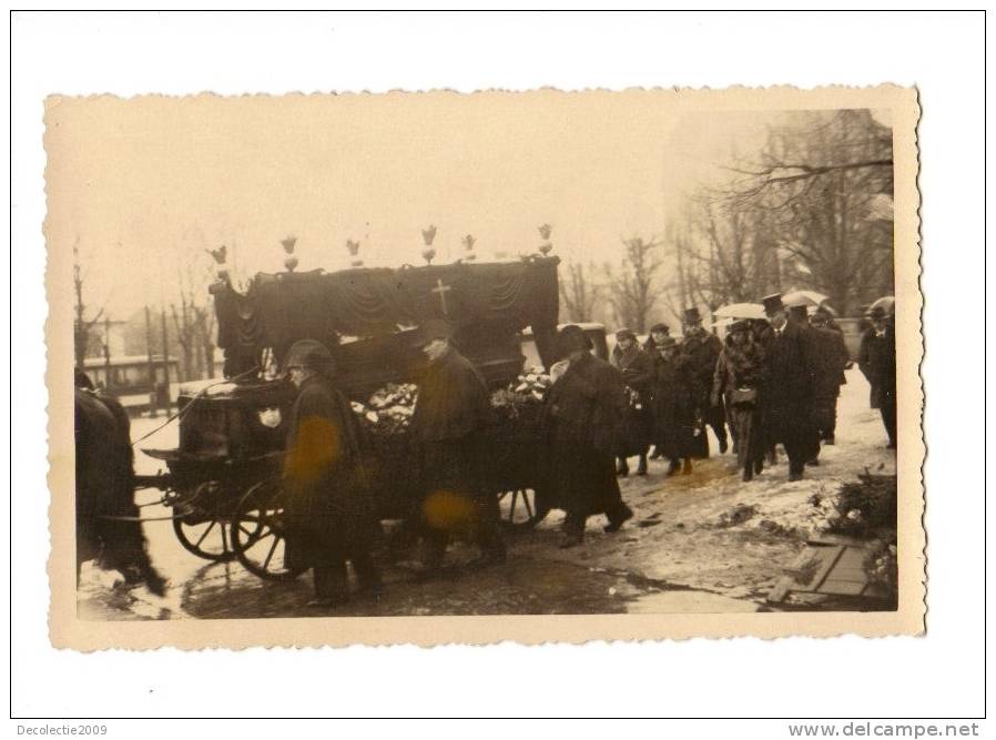 B65455 Riga Lettonie Funeral Real Photo Not Used Perfect Shape - Kosovo