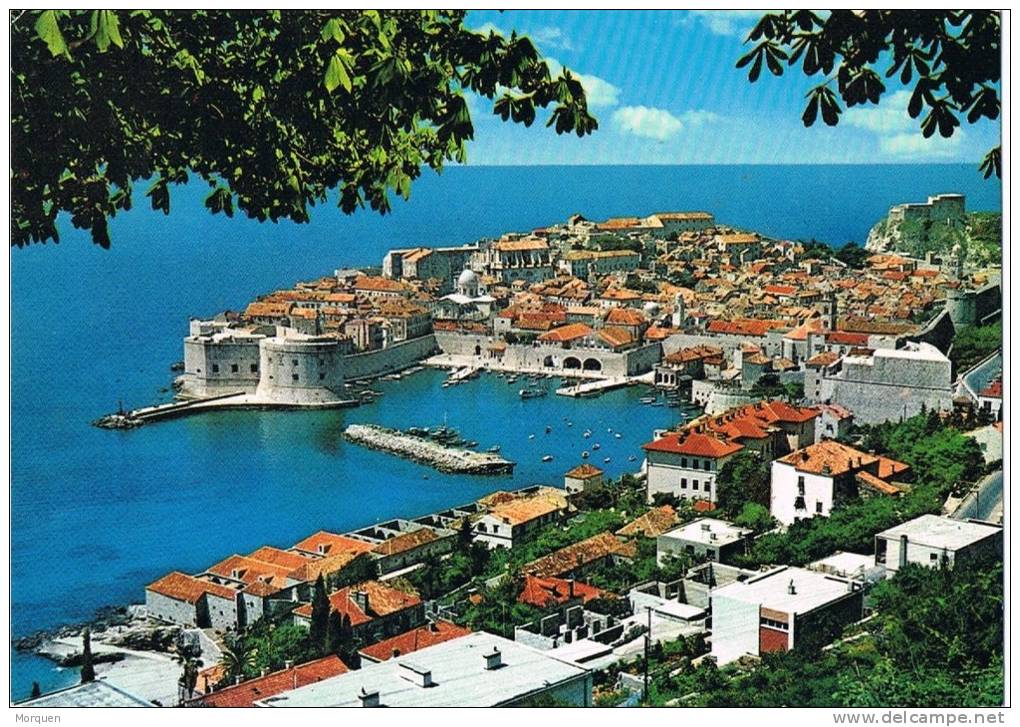 Postal Aerea DUBROVNIK (Jugoslavia) 1971. Vista General - Yugoslavia