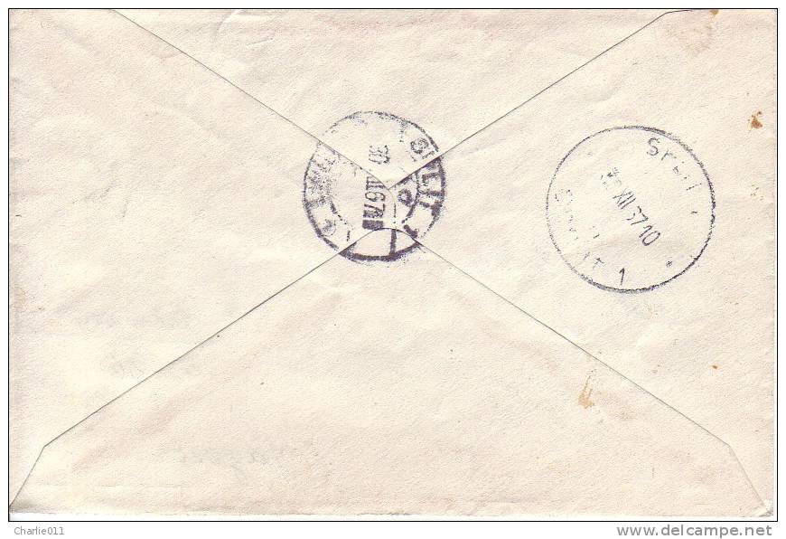 EXPRESS COVER-TRIESTE-SPALATO-ITALY-1967 - Express-post/pneumatisch