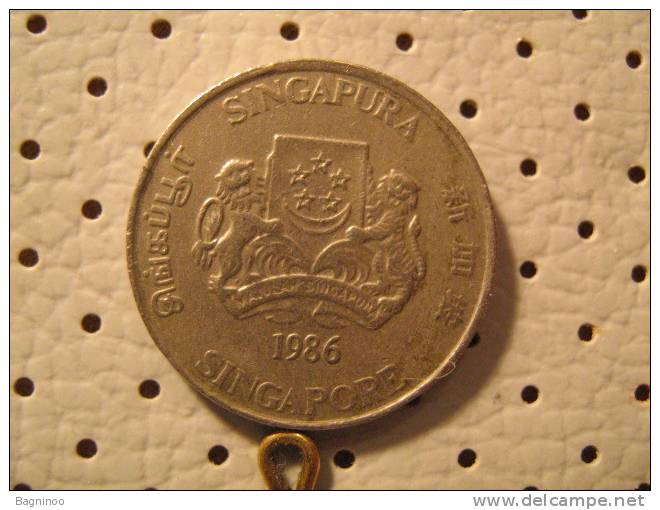 SINGAPORE 20 Cents 1986 - Singapore