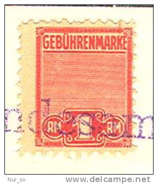 Germany Certificate Meisenheim Local Revenue 1952 Sterbeurkunde Gebührenmarke Stempelmarke Timbre Fiscal - Lettres & Documents