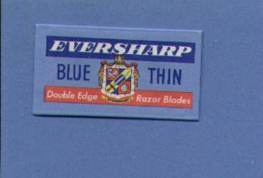 Une Lame De Rasoir  EVERSHARP  BLUE THIN  (L20) - Lames De Rasoir