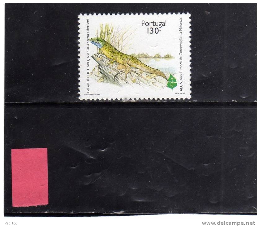 PORTOGALLO - PORTUGAL 1995 SALVAGUARDIA NATURA - CONSERVAÇÃO DA NATUREZA - NATURE CONSERVATION - MNH - Unused Stamps