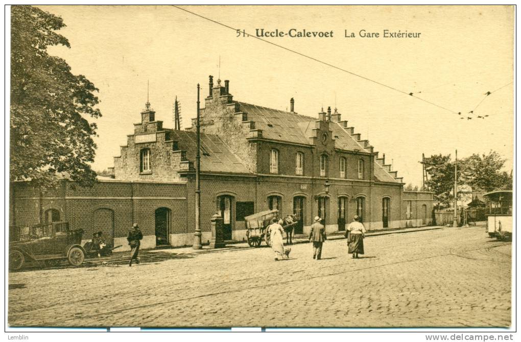 Extérieur De La Gare De Calvoet - Uccle - Ukkel