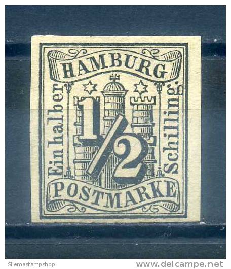 GERMANY HAMBURG - 1859 COAT OF ARMS - V1623 - Hambourg