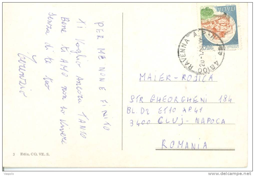 ITALY-RIMINI-VIAGGIATA;CI RCULATED-1968 - Rimini