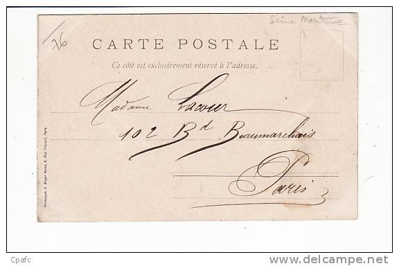 Carte Précurseur 1900 AUMALE / HOTEL DE VILLE - Aumale