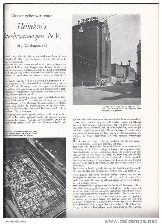 NL.- Tijdschrift - Amsterdam Werkt. Bouwnijverheid - Scheepvaart. Handel. Luchtvaart. Industrie. Transportwezen. 3 Scans - Sonstige & Ohne Zuordnung