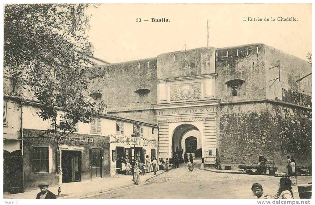 Corse : Mar 12 1308 : Bastia  La Citadelle - Bastia