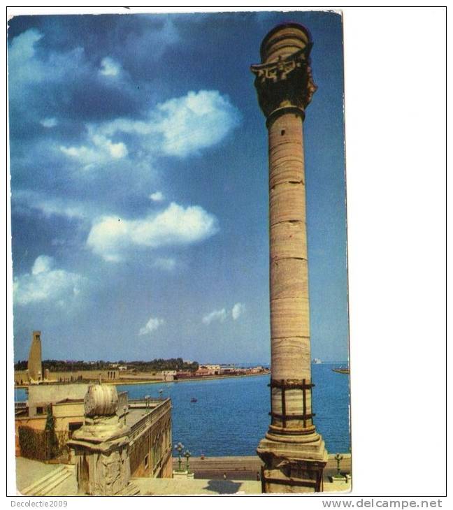 ZS29165 Italia Brindisi Roman Pillars Not Used Perfect Shape Back Scan At Request - Brindisi