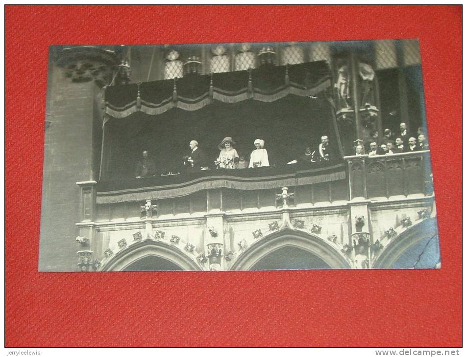BRUXELLES - Le Roi Albert I Reçoit En 1919 Le Président Wilson Des Etats-unis - Koninklijke Families