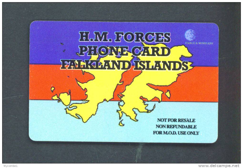 FALKLAND ISLANDS  -  Remote Phonecard As Scan - Falklandeilanden