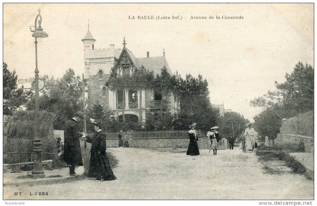 CPA 44 LA BAULE AVENUE DE LA CONCORDE - La Baule-Escoublac