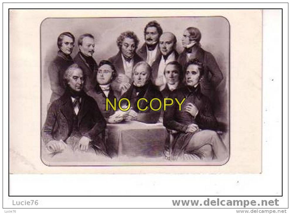 Les MEMBRES Du GOUVERNEMENT PROVISOIRE   (1848) : De Gauche à Droite : L. Blanc, Crémieux, A. Marrast, Albert, Garnier - Histoire