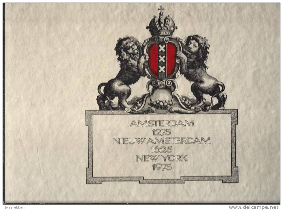 NL.- Boek - Amsterdam 1275 Nieuw Amsterdam 1625 New York 1975 WERNER LÖWENHARDT - Vecchi