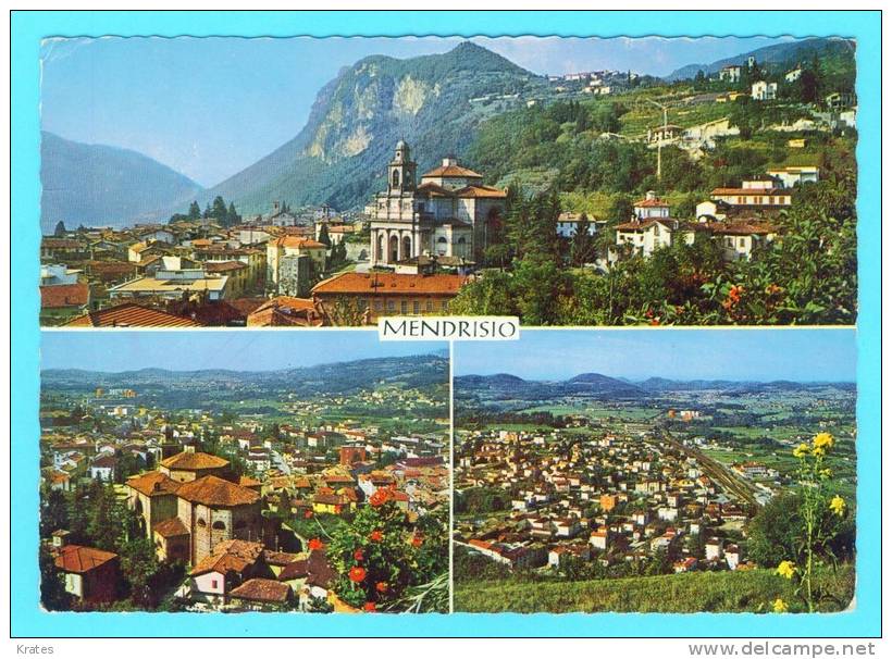 Postcard - Mendrisio      (V 10762) - Mendrisio