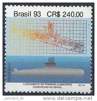1993 BRESIL 2150** Sous-marin - Neufs
