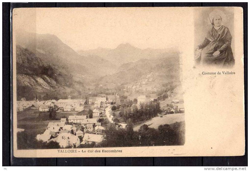 73 - Valloire - Le Col Des Encombres - Costume De Valloire - Yenne