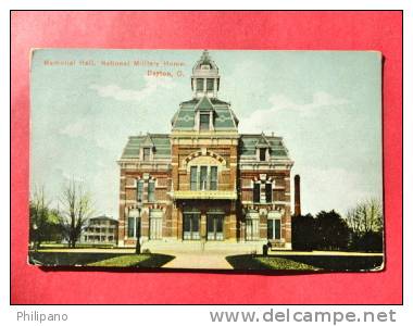 > OH - Ohio > Dayton   National Military Home  1912 Cancel====     =====  Ref   482 - Dayton
