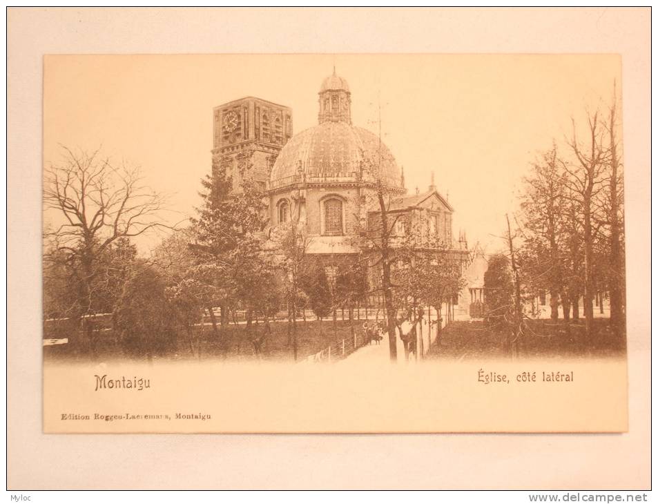 Scherpenheuvel. Montaigu. L'église Côté Latéral. Zijkant Van De Kerk - Scherpenheuvel-Zichem