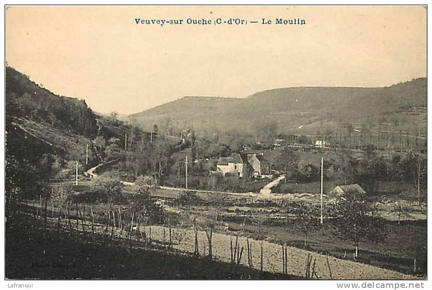 Cote D Or - Ref 457- Veuvey Sur Ouche - Le Moulin - Theme Moulins  - Carte Bon Etat   - - Altri & Non Classificati