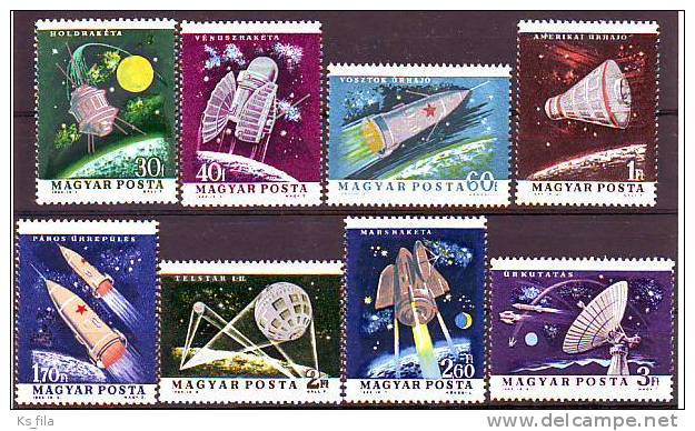 HUNGARY - 1964. Space Research - MNH - Nuevos